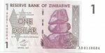 Зимбабве 1 доллар 2007 года P#65